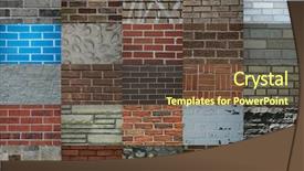  Presentation with plain colors gray texture cloth - Presentation featuring pale grey red - collage showing different colors background and a tawny brown colored foreground