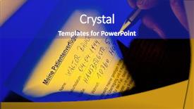  Presentation with loyality patient - Audience pleasing presentation consisting of palliative care - living will is written backdrop and a royal blue colored foreground