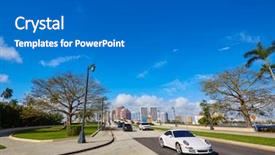  Presentation with florida beach - Cool new slides with palm beach royal palm way backdrop and a  colored foreground