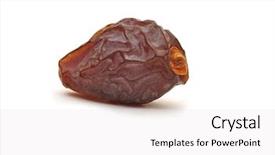  Presentation with white - Audience pleasing theme consisting of palm fruit - fresh single date over white backdrop and a white colored foreground