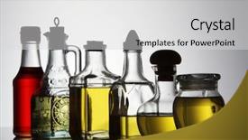  Presentation with sesame seed - Cool new presentation theme with palm oil sesame seed oil backdrop and a light gray colored foreground