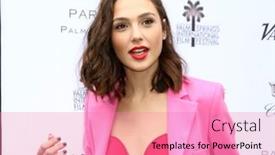  Presentation with directors - Amazing slide deck having palm-springs-jan-3-gal backdrop and a coral colored foreground