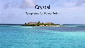  Presentation with maldives - Slide deck with yoga and meditating in warrior background and a gray colored foreground.