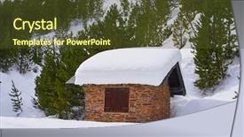  Presentation with snow day - Cool new theme with pals - pal snow house in andorra backdrop and a tawny brown colored foreground