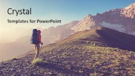  Presentation with central asia - Slide set enhanced with pamir tajikistan central asia background and a light blue colored foreground