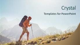  Presentation with central asia - Slides enhanced with pamir tajikistan central asia background and a sky blue colored foreground