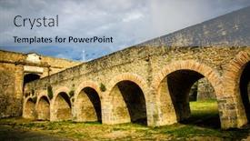  Presentation with spanish - Presentation having pamplona-the-capital-of-navarra background and a light blue colored foreground