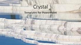  Presentation with turkey - Presentation theme with pamukkale in turkey background and a  colored foreground