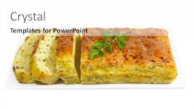  Presentation with cheddar - Slide deck featuring city at night blur image bokeh background background and a tawny brown colored foreground