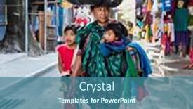  Presentation with black children - Beautiful slides featuring panajachel-guatemala-dec-24-2015 backdrop and a ocean colored foreground