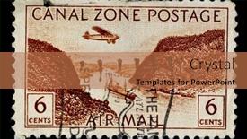  Presentation with panama canal - Presentation with panama-canal-zone-circa-1983 background and a coral colored foreground