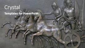  Presentation with island - PPT theme featuring cake on plate of creamy strawberry frosting on white background with copy space background and a soft green colored foreground