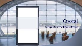 Presentation with blank - PPT layouts having digital media blank white screen background and a sky blue colored foreground