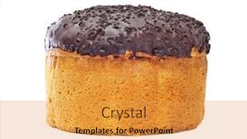  Presentation with white christmas - Beautiful slides featuring panettone-typical-christmas-italian-sweet backdrop and a  colored foreground