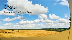  Presentation with jesus christ dark sky - Theme enhanced with panorama in summer in brittany background and a light blue colored foreground