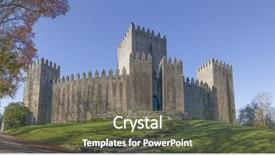  Presentation with north star kentucky - Presentation theme having panorama of guimaraes castle north background and a tawny brown colored foreground