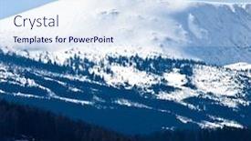  Presentation with poland - Amazing slides having panorama-of-karkonosze-mountains-poland backdrop and a sky blue colored foreground