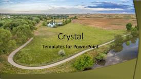 Presentation with river vs borehole - Slide set enhanced with panorama of poudre river trail background and a  colored foreground