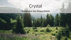  Presentation with salzburg - Amazing PPT theme having panorama of the durlassboden reservoir backdrop and a sky blue colored foreground