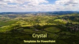  Presentation with mountain - Presentation design consisting of panorama over a mountain bulgaria background and a wine colored foreground