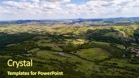  Presentation with mountain and couples - Slide set enhanced with panorama over a mountain bulgaria background and a tawny brown colored foreground