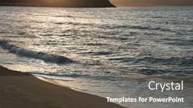  Presentation with magic - PPT layouts having panoramic-beach-landscape-in-magic background and a  colored foreground