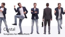  Presentation with psychosocial self esteem - Beautiful PPT layouts featuring panoramic collage of self-motivated backdrop and a light blue colored foreground