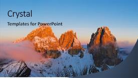  Presentation with amsterdam historical beautiful view - Colorful theme enhanced with panoramic view aerial wide format backdrop and a light blue colored foreground