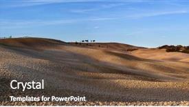  Presentation with lanscape - Slide set consisting of panoramic view of contryside lanscape background and a  colored foreground