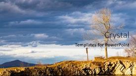  Presentation with czech republic - Audience pleasing theme consisting of panska-skala-kamenicky-senov-czech backdrop and a teal colored foreground
