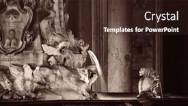  Presentation with preserved - Amazing slides having pantheon-at-night-with-fountain backdrop and a wine colored foreground