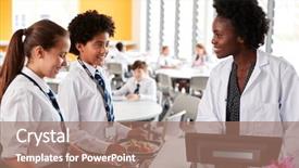  Presentation with high school students - Beautiful presentation featuring paod - high school students wearing uniform backdrop and a coral colored foreground