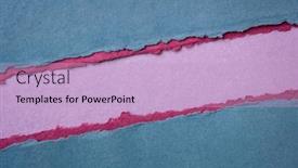  Presentation with banner blue - PPT layouts with paper-abstract-in-blue-pink background and a light blue colored foreground