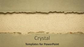  Presentation with web - Presentation design featuring paper-abstract-in-earth-tones background and a coral colored foreground