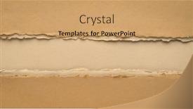  Presentation with copy space - Slides having paper-abstract-in-earth-tones background and a coral colored foreground