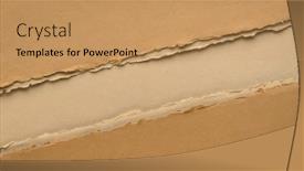  Presentation with web - Slides with paper-abstract-in-earth-tones background and a coral colored foreground