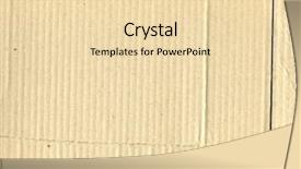  Presentation with corrugated cardboard - Theme featuring paper abstract texture background corrugated background and a lemonade colored foreground