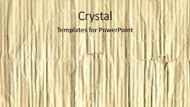  Presentation with corrugated cardboard - PPT layouts consisting of paper abstract texture background corrugated background and a lemonade colored foreground