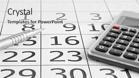  Presentation with watercolor paper texture white art - Presentation theme with paper calendar on white backgrounds background and a white colored foreground