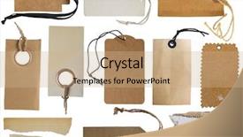  Presentation with various town newspaper headline - Theme enhanced with paper clip - collection of various tags background and a coral colored foreground