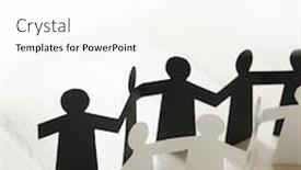  Presentation with uae - Audience pleasing theme consisting of paper-cut-figures-of-uae backdrop and a white colored foreground