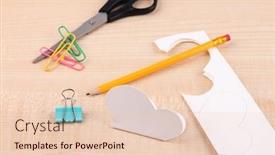  Presentation with cut - Colorful presentation theme enhanced with paper-cut-out-butterfly backdrop and a lemonade colored foreground