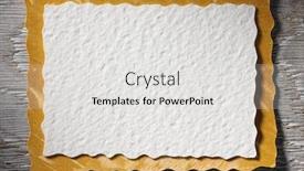  Presentation with frame border - PPT theme consisting of paper-frame-with-a-decorative background and a light gray colored foreground