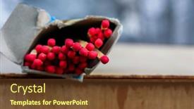  Presentation with close up view of the compass on old paper - Beautiful PPT layouts featuring paper-matchbox-with-matches-outside backdrop and a tawny brown colored foreground