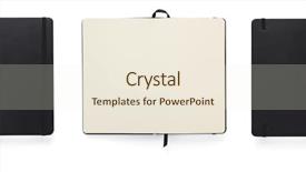  Presentation with notebook paper - Audience pleasing PPT layouts consisting of paper notebook or note pad isolated at white background backdrop and a cream colored foreground