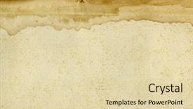  Presentation with papyrus - Presentation design featuring paper papyrus - grunge background background and a lemonade colored foreground