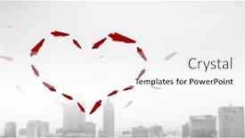  Presentation with paper planes - Amazing presentation design having paper-planes-in-sky-mixed backdrop and a white colored foreground