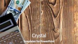  Presentation with paper boat children play - Presentation theme having paper plate money and black background and a coral colored foreground