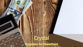  Presentation with black paper - Cool new presentation theme with paper plate money and black backdrop and a tawny brown colored foreground