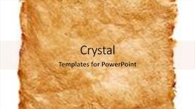  Presentation with scroll paper - Theme featuring word risk spelt with exclamation mark and question mark background and a sky blue colored foreground